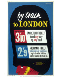 By Train to London - Poster By Train to London - Poster