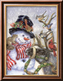 Frosty, Prance And Friends Affiches par Donna Race