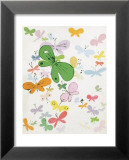 Butterflies, c.1955 (big green in middle) Affiche par Andy Warhol