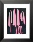 Knives, c. 1981-82 (pink and black) Plakat autor Andy Warhol Knives, c. 1981-82 (pink and black) Plakat autor Andy Warhol