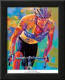 Lance Armstrong, Seven Times Tour de France Champion Póster por Malcolm Farley Lance Armstrong, Seven Times Tour de France Champion Póster por Malcolm Farley