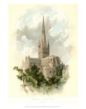 Norwich Cathedral, South East Affiche par Arthur Wilde Parsons