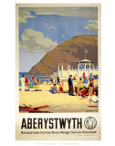 Aberystwyth Beach Posters