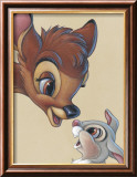 Bambi et Panpan - Meilleurs amis Affiche par Walt Disney
