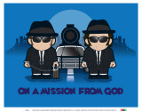 Weenicons: On a Mission from God Affiches