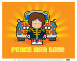 Weenicons: Peace and Love Art