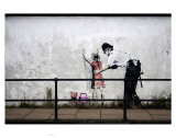 Stop and Search Girl Prints by Unknown 