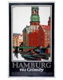 Hamburg Via Grimsby Posters
