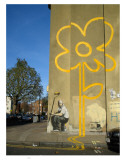 Double Yellow Flower Poster von Unknown 