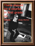 First grade love Affiches par Billy Name