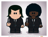 Weenicons: Jules and Vince Plakater