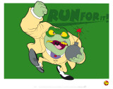 Danger Mouse: Barron Greenback Art par Cosgrove Hall