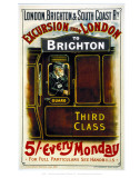 Excursion from London to Brighton Prints