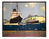 Southern Railway Ships Poster