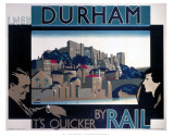 Durham, by Rail Prints