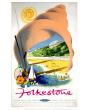 Folkestone in a Shell Prints