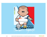 Weenicons: Zizou, Zinedine Zidan Poster