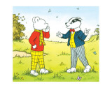 Rupert Bear and Bill Badger Pósters
