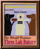 Three Lab Bakery Póster por Ken Bailey
