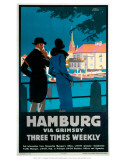Hamburg via Grimsby Posters