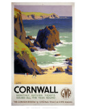 Cornwall Rocky Beach Plakater Cornwall Rocky Beach Plakater