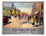 LNER Edinburgh Art