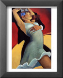Scarlet Dancer Posters van Bill Brauer Scarlet Dancer Posters van Bill Brauer