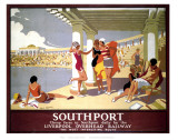 Southport Swimming Pool Ladies Plakat