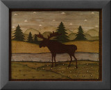 Primitive Moose Plakater av Robin Betterley