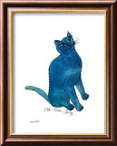 One Blue Pussy, c.1954 Poster van Andy Warhol One Blue Pussy, c.1954 Poster van Andy Warhol