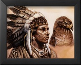 Young Hawk Poster by Gary Ampel