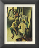 The Crapshooters Affiches par Thomas Hart Benton