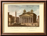 Ansicht des Pantheons Poster von Alessandro Antonelli
