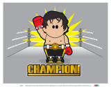 Weenicons: Champion Pósters