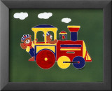 Bears on Train II Prints by Shelly Rasche