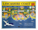 Lancashire Coast Posters