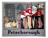 Peterborough Cathedral Procession Print