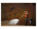 Cave Painting, Council Worker Removal Service Affiches par Unknown 