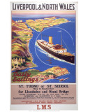 Liverpool and North Wales Affiches