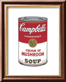 Campbell's Soup I: Cream of Mushroom, c.1968 Posters par Andy Warhol