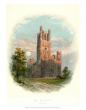 Ely Cathedral, West Tower Poster par Arthur Wilde Parsons