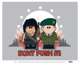 Weenicons: Don't Push It! Poster