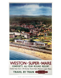 Weston-Super-Mare, Somerset's All-Year-Round Resort Posters
