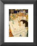 Madre e hija (detalle de Las tres edades de la mujer), ca.1905 Láminas por Gustav Klimt