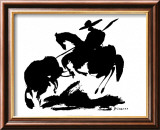 Bullfight I Art by Pablo Picasso