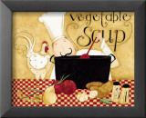 Vegetable Soup Posters par Dan Dipaolo