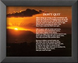 Don't Quit Posters