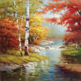 Quiet Stream Poster by Stephen Douglas