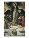 The Virgin of the Navigators Giclée-Druck von Alejo Fernandez
