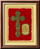Celtic Cross, Faith Is Being Sure Posters by Judy Kaufman